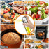 BEYAHELA Oil Spritzer Bottle for Air Fryer 2 Pack with Holder, Oil Mister for Air Fryer, Food Grade Glass Olive Oil Spray Bottle for BBQ Salad Baking Roasting or Grilling Frying BPA Free