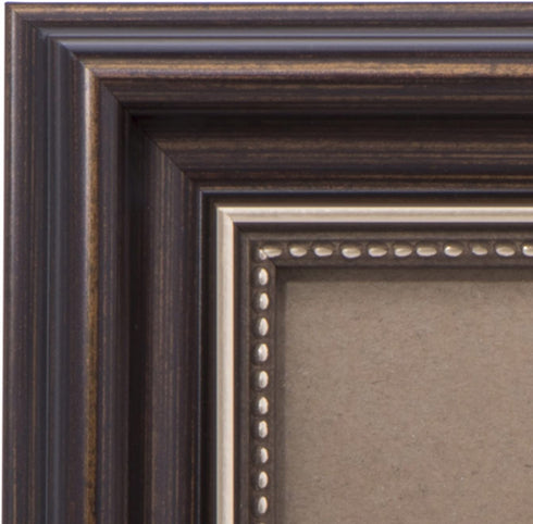 8x10 Picture Frame Antique Brown - Mount Desktop Display, Frames by EcoHome