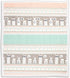 Lush Decor Llama Stripe Fuzzy Reversible Sherpa Throw Blanket, 60 x 50, Turquoise & Pink