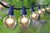 G40 Globe String Patio Lights, Outdoor String Lights 50FT with 53 G40 Bulbs (3 Spare), UL Certified for Patio Porch Backyard Deck Bistro Gazebos Pergolas Balcony Wedding Party Markets Decor