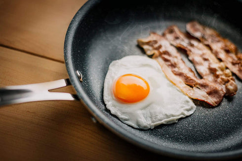 Granitestone Super Non-stick and Scratchproof, No-warp, Oven-Safe and Dishwasher Safe, Mineral-enforced Frying Pans With "Stay-Cool" Handles PFOA-Free As Seen On TV (8-inch)