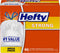 Hefty Strong Tall Kitchen Trash Bags, Unscented, 13 Gallon, 90 Count