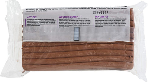 Original Sculpey® Terra Cotta, Non Toxic, Polymer clay, Oven Bake Clay, 1 pound great for modeling, sculpting, holiday, DIY and school projects. skill levels.