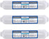 Hydronix 3 Pack ICF-10 Reverse Osmosis Post Polishing, Fridge & Ice Inline Coconut GAC Water Filter, 2000 Gal 1/4" NPT