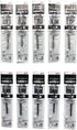 Uni-ball Jetstream Fine Point Roller Ball Pens Refills for Standard Pen Type ,0.5mm, Black Ink, Value Set of 10