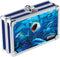 Vaultz 3D Lenticular Locking Pencil Box, 5.5 x 8.25 x 2.5 Inches, Sharks (VZ03946)
