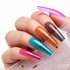 Makartt Acrylic Nail Kit, Long Ballerina Press On Nails Set Nail Tips Soft Gel Nail Tips Soak Off Nail Tips Full Cover Vivid Color with 4pcs Nail Glues 1pcs Nail File 240pcs Pump Ups Press on Nails