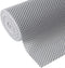Shelf and Drawer Liner, Non-Adhesive Non Slip and Grip Durable Clean Pad Full Size 17.7 Inches x 20 Feet for Drawers, Shelves, Cabinets, Storage, Kitchen, Desks, Kitchenware, Tableware, Light Gray