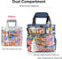 ExtraCharm Insulated Lunch Bag for Men Women Adult, Dual-Compartment Large Lunch Box Reusable Lunchbox Cooler for Work Office Picnic