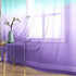 Lilac Turquoise Curtains for Bedroom Girls Room Decor 2 Panels Beautiful Elegance Ombre Window Sheer Grommet Curtains for Girls Mermaid Gift Party Birthday Decoration Green Purple 52 x 84 Inch Length
