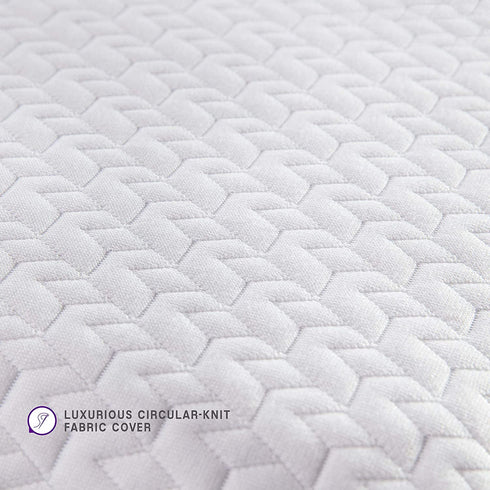 SensorPEDIC Temperature Regulating Coolest Comfort Memory Foam Bed Pillow, 1 Count (Pack of 1), White
