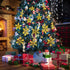 126 LED Window Curtain String Lights Fairy Hanging Lights USB Plug in Curtain Theme Light 8 Modes Control Decoration Window Light for Indoor Outdoor for Party (Warm White,Snowflake)