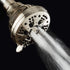 AquaDance Brushed Nickel High Pressure 6-Setting Spiral Shower Head Angle Adjustable, Anti-Clog Showerhead Jets, Tool-Free Installation-USA Standard Certified-Top U.S. Brand