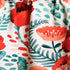 Lush Decor Valance, 18" x 52", Multi Poppy Garden Curtains Room Darkening Window Panel Set for Living, Dining, Bedroom, 18 in L