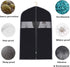 Garment Bag Suit Bag for Travel and Storage, Breathable 40 inch Suit Jacket Covers Clothes Bags with Clear Window Dust Proof Protector for Suit Coat, Jacket (40˜™ x 24˜™ - 5 pcs)