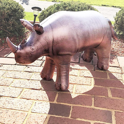Rhino Inflatable Animal Baby White Rhinoceros wild life 36 inches party decoration stuffed animal photo prop by Jet Creations AN-RHINO