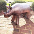 Rhino Inflatable Animal Baby White Rhinoceros wild life 36 inches party decoration stuffed animal photo prop by Jet Creations AN-RHINO