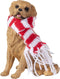 Sandicast Golden Retriever with Red and White Scarf Christmas Ornament