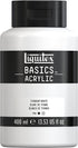 Liquitex 220727 Basics Acrylic Paint, 13.5-oz Bottle, Titanium White, 13 Fl