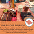Pink Butcher Kraft Paper Roll Peach and Wrapping Paper for Beef Briskets, BBQ Meat Smoking USA Made, All Natural Leakproof Food Grade, Unbleached, Unwaxed, Uncoated Sheet (18 x 200 (2400))