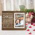 50th Wedding Anniversary Picture Frame - 50th Anniversary Couple, Husband, Wife, Golden Anniversary 50 Year Gifts, 4 x 6 Inch Photo