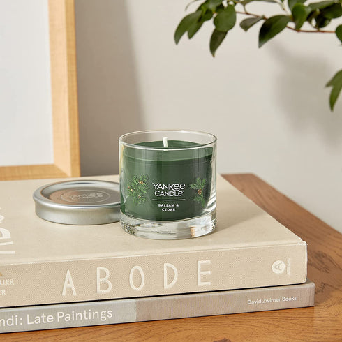 Yankee Candle Balsam & Cedar Signature Small Tumbler Candle