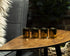 50 Caliber Bullet Shot Glasses Set - Set of 4 - Each holds 2 Ounces - Tactical Bullet Casings Shot Glasses by The Wine Savant