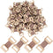 100 Pieces Bandage Clips Only Elastic Bandage Clips Bandage Wrap Clips Stretch Metal Clasps Replaceable Wrap Fastener Clips for Various Types Bandages