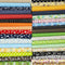 50 Pcs 10" x 10" Craft Fabric Bundle Squares Patchwork Fabric Sets Cotton Material Quilting Fabric for DIY