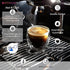 Milk Frothing Pitcher 900ml 32oz Steaming Pitchers Stainless Steel Milk Coffee Cappuccino Latte Art Barista Milk Jug Cup with Insulated Glasses Espresso Mug, 2 Spoon