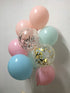 Gender Reveal Balloons Pink Blue- Confetti Balloons for Baby shower Twins Boy and Girl Party Decorations
