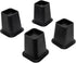 Kings Brand Furniture - Heavy Duty 6-inch Bed Risers, Furniture Riser, Great for Under Bed Storage, Set of 4
