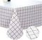 Table Clothes for Rectangle Tables,DITAO Outdoor Dining Tablecloth,Picnic Table Cover Easy Clean,for Wedding,Banquet,Restaurant