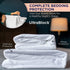 Ultrablock Mattress Bags for Moving or Storage 6 Mil Plastic Cover, Tear and Puncture Resistant, Non-Slip Grip, Extra Thick Twin Size Bag Moving Supplies