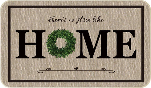 ONWAY Indoor Front Door Mat 18x29 Inch Welcome Mats Non-Slip Doormat Entry Rugs for Inside House and Home Entrance with Home Quote