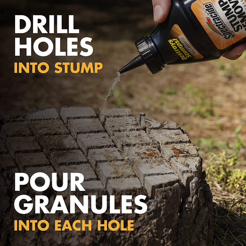Spectracide HG-66420 Stump Remover, Pack of 1 , Black