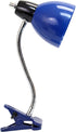 Limelights LD2014-BLU Adjustable Clip Lamp Light, Blue