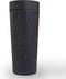 Circular & Co. Travel Mug (16oz) - The World's First Reusable Mug Made from Recycled Coffee Cups, 100% Leak-Proof, Sustainable & Insulated, Black on Cosmic Black