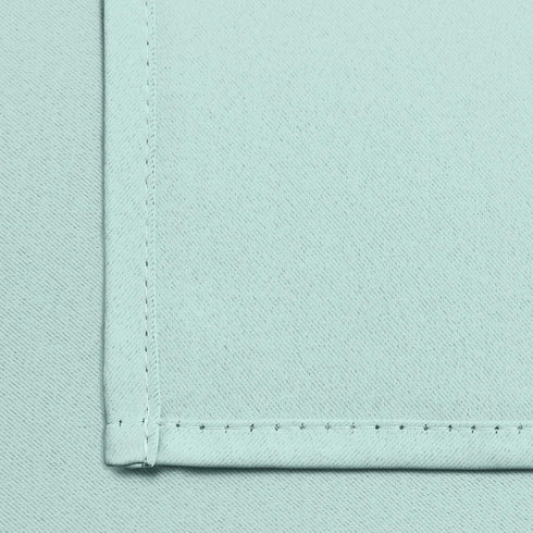 Yakamok Blackout Curtains for Bedroom?Thermal Insulated Room Darkening Drapes for Living Room, Set of 2 Panels (Aqua,38 x 45Inch)