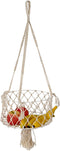 Made Terra Hanging Fruit Basket Wall Hanging Produce Basket Organizer for Kitchen Heavy Duty Wire Organizer and Storage