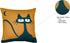Cotinga Decorative Pillow Covers | 16 inch x 16 inch | Set of 2 | Throw Pillow Cover, Cushion Cover, Pillowcase | Home Decor for Sofa Couch Patio Bed Chair (Cat Pattern | Gamboge Yellow)