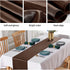 yourose 1 Pack Satin Table Runners 12 x 108 inch for Wedding Banquet Decoration, Bright Silk and Smooth Fabric Party Table Runner ?Chocolate?1 Piece?