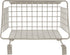 Spectrum Diversified Satin Nickel Grid Storage Basket, Medium