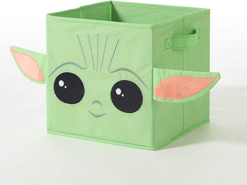 Idea Nuova Star Wars: The Mandalorian, The Child Figural Storage Cube, 10"" x10 x10 (WK330468)