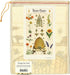 Cavallini Papers & Co. Bees & Honey Tea Towel, Multi