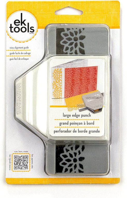 EK Success Tools Edge Punch, Large, Diamond Flowers