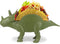 Funwares TriceraTaco Holder Ultimate Dinosaur Taco Stand, Holds 2, Green