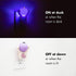 Projectables Disney Princess LED Night Light Plug-in, Dusk-to-Dawn, Ariel, Belle, and Jasmine on Ceiling, Floor, or Wall, Ideal for Girls Room, Nursery, Playroom, Bathroom, Bedroom, 13230, 1-Image