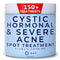 AYADARA Cystic, Hormonal & Severe Acne Spot Treatment, Natural Pimple Cream with Salicylic Acid & Tea Tree for Teens & Adults, Zit, Milia, & Blemish Minimizer for a Clean Face & Body, 150+ Treatments