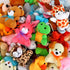 30 Pack Mini Plush Animals Toys Set, Aitbay Cute Small Stuffed Animal Keychain Set for Party Favors, Goodie Bag Fillers, Carnival Prizes for Kids, Prize Box Toy Assortment for Classroom Rewards